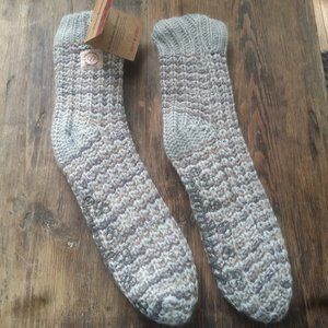 New Dearfoarms Womens Calf Height Slipper Socks